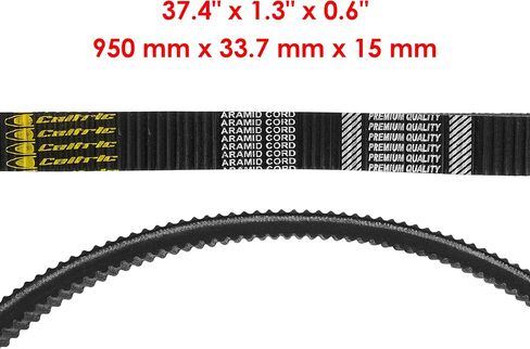 Caltric Drive Aramid Belt Compatible with Suzuki LT-A700X LTA700X Kingquad 700 4X4 Auto 2005-2007 in Saudi Arabia