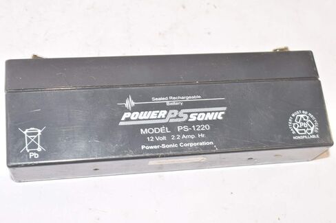 Power Sonic PS1220 12v 2.5ah Sealed Lead Acid Battery in Saudi Arabia