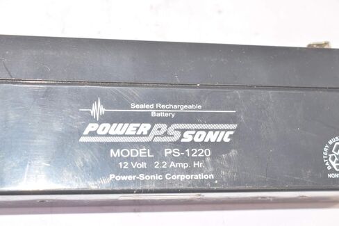 Power Sonic PS1220 12v 2.5ah Sealed Lead Acid Battery in Saudi Arabia