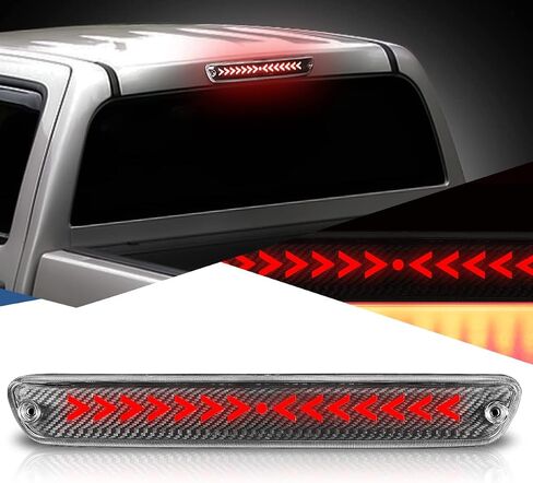 اسرة السيارات صف مزدوج كامل LED ملون الإسكان الثالث الثالث الذيل ضوء الفرامل مصباح البضائع متوافق مع تشيفي كولورادو جي إم سي كانيون 04-12 in Saudi Arabia