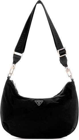 GUESS Gemma Hobo Shoulder Bag, Black in Saudi Arabia