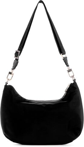 GUESS Gemma Hobo Shoulder Bag, Black in Saudi Arabia