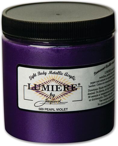Jacquard Lumiere Metallic and Pearlescent Paint 2.25 Oz, 556 Halo Blue Gold in Kuwait