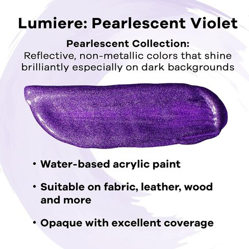 Jacquard Lumiere Metallic and Pearlescent Paint 2.25 Oz, 556 Halo Blue Gold in Kuwait