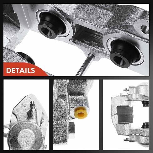 A-Premium Disc Brake Caliper Assembly Compatible with Select Chevy Models - Corvette 1965-1982 - Front and Rear, Driver and Passenger Side in Saudi Arabia