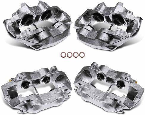 A-Premium Disc Brake Caliper Assembly Compatible with Select Chevy Models - Corvette 1965-1982 - Front and Rear, Driver and Passenger Side in Saudi Arabia