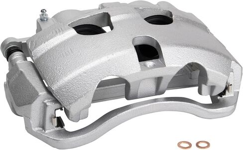 Pair Front Disc Brake Caliper Assembly W/Bracket For 2008-2014 Ford E-150,2008-2014 E-250,for 2008-2022 E-350,for 2008-2022 E-450,for 2010-2014 Econoline 18-B5072, 18B5072 in Saudi Arabia