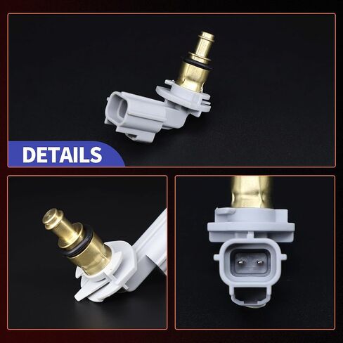 HiSport 3L8Z-12A648-AA Engine Coolant Temperature Sensor - Compatible with Ford Mercury Mazda Replaces 3L8A12A648AA 5HZ9030B 4346360 in Saudi Arabia