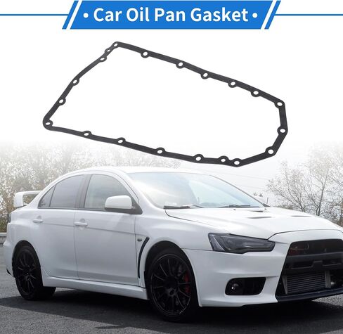 Car Transmission Filter Oil Pan Gasket Engine Oil Pan Gasket Seal No.2705A015 for Mitsubishi Lancer 2.0L 2.4L 2008-2016 1 Pcs in Saudi Arabia