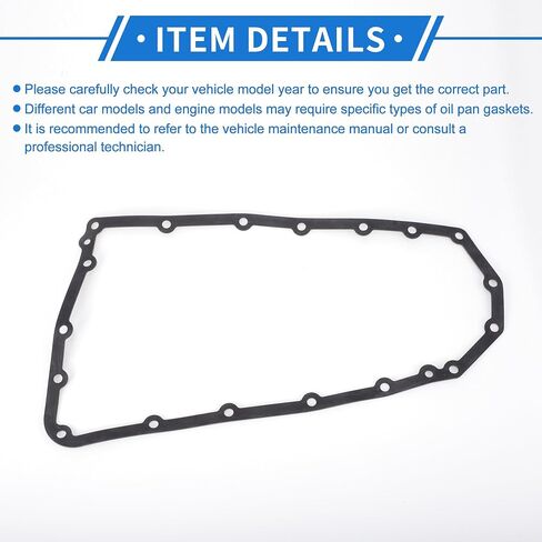 Car Transmission Filter Oil Pan Gasket Engine Oil Pan Gasket Seal No.2705A015 for Mitsubishi Lancer 2.0L 2.4L 2008-2016 1 Pcs in Saudi Arabia