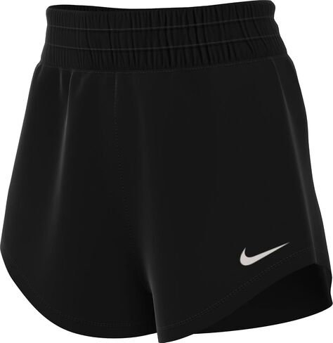 Nike One Women's Dri-FIT High-Waisted 3" Brief-Lined Shorts (Black, DX6014-010) Size Medium in Saudi Arabia