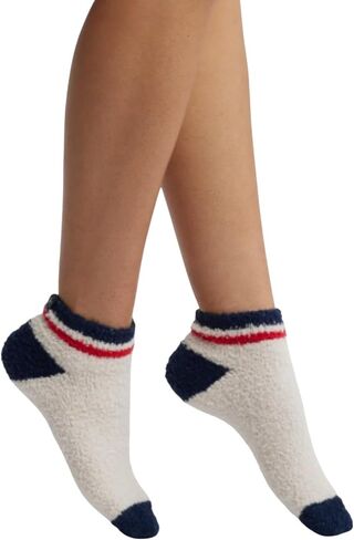 Barefoot Dreams Unisex Cozychic Striped Tennis Socks in Saudi Arabia