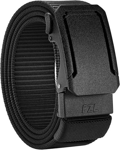 حزام EZL السقاطة التكتيكي للرجال، حزام مسدس شبكي من النايلون مقاس 1.5 بوصة مع إبزيم منزلق تلقائي، زخرفة قابلة للتعديل لتناسب in Saudi Arabia