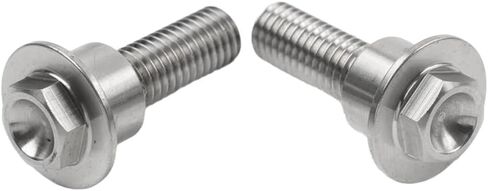 Cnnono8 2pcs M8x28 90121-MEN-A70 Seat Side Mounting Mount Cover Knot Bolts Steel Silver Motorbike for HONDA CRF250R CRF450R in Saudi Arabia