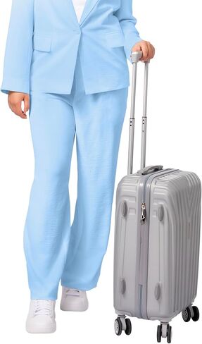 YORK & LANE Womens Packable Travel Pants, Comfortable and Wash Friendly, Wrinkle Resistant in Saudi Arabia
