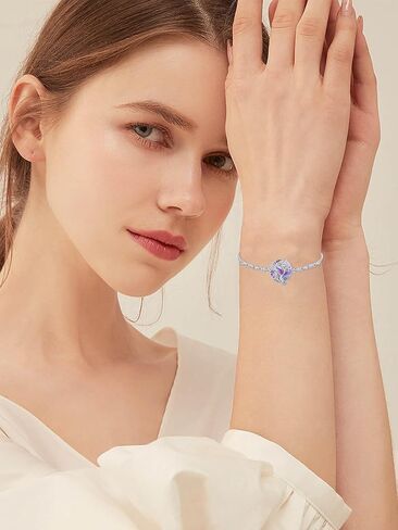 TOUPOP Phoenix Jewelry for Women 925 Sterling Silver Phoenix Bracelet Adjustable Slider Bracelets Birthday Gifts for Her in Saudi Arabia