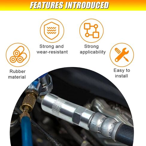 12 Inch Grease Gun Hose, 4500 PSI High-Pressure Whip Hoses, Quick Release Spring Extension Tubes, Flexible Greases Guns Replacement Hoses for 1/8" NPT Threads Grease Guns Fittings (Hose) in Saudi Arabia
