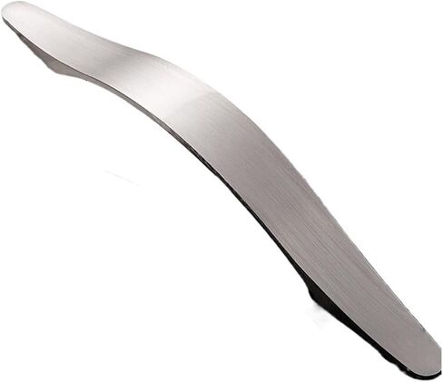 Cabinet Drawer Wardrobe Shoe Cabinet Wine Cabinet Handle Bright Chrome Brushed Stainless Steel Color Handle(3007 128 Bright Chrome) in Saudi Arabia