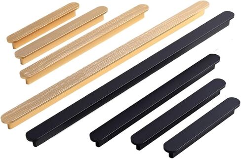 بسيطة ممدود سبائك الألومنيوم نحى مقبض خزانة باب خزانة درج تلفزيون خزانة أثاث إكسسوارات الأجهزة (2785 160 نحى الذهب) in Kuwait