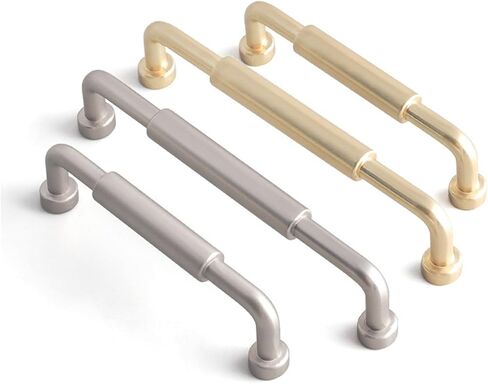 Modern Simple Light Luxury Home zinc Alloy Home Door Metal Simple American Cabinet Door Drawer Handle(9829 96 Copper Wire Drawing) in Saudi Arabia