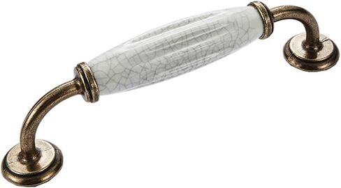 Marble Imitation Crackle Black and White Ceramic Handle Bathroom Handle Furniture Handle Cabinet Door Handle(5030 128 fine Yellow Marble) in Saudi Arabia