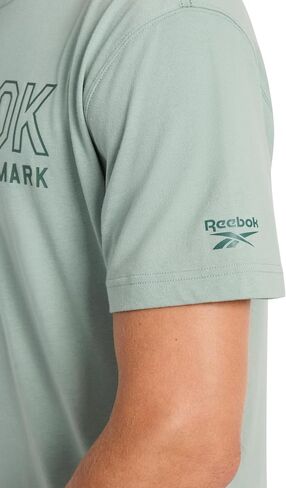 تي شيرت رجالي من Reebok بأكمام قصيرة Mil Spec، مقاس قياسي، نسيج جيرسي قطني وبوليستر خفيف الوزن in Saudi Arabia