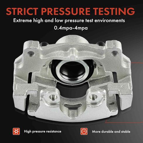 A-Premium Disc Brake Calipers Assembly Without Bracket Compatible with Volvo S60 2011-2018, XC70 2008-2016, S80 2007-2008/2011-2016, V60 2015-2018, V70 2008-2010 - Front Driver and Passenger Side in Saudi Arabia