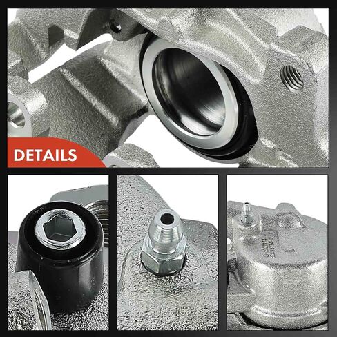 A-Premium Disc Brake Calipers Assembly Without Bracket Compatible with Volvo S60 2011-2018, XC70 2008-2016, S80 2007-2008/2011-2016, V60 2015-2018, V70 2008-2010 - Front Driver and Passenger Side in Saudi Arabia