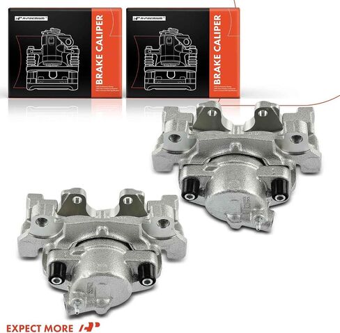 A-Premium Disc Brake Calipers Assembly Without Bracket Compatible with Volvo S60 2011-2018, XC70 2008-2016, S80 2007-2008/2011-2016, V60 2015-2018, V70 2008-2010 - Front Driver and Passenger Side in Saudi Arabia