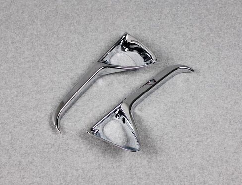 ABS Chrome Car Front Fog Light Lamp Cover Trim Trims Fit For Lexus New RX350 2016 2017 2018 in Saudi Arabia