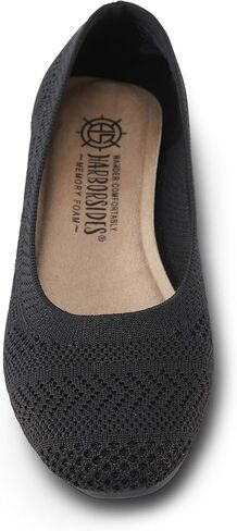 Harborsides Nephis Womens Flats Slip On Shoes- Memory Foam, Vegan Uppers, Slip On in Kuwait