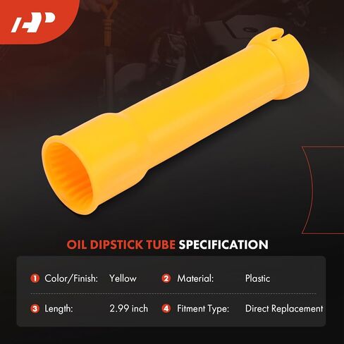 A-Premium Engine Oil Dipstick Tube Compatible with Volkswagen Jetta 1995-1999, Passat 1995-1997, Golf 1995-1998, 1.9L in Saudi Arabia