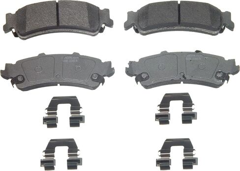 Wagner QS ZD792B Disc Brake Pad Set, Chamfered Edges for Smooth, Quiet Stops, Fits 2003–2007 Chevrolet Silverado 1500 in Saudi Arabia