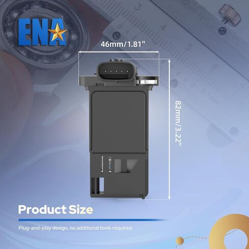ENA Mass Air Flow Sensor Meter MAF Compatible with Subaru Forester WRX Impreza 2014 2015 2016 2017 2018 2019 2020 2021 Replacement for 22680AA410 2505046 AFH70M103 135046 5S15412 AF10538 MA463 MAF0124 in Saudi Arabia
