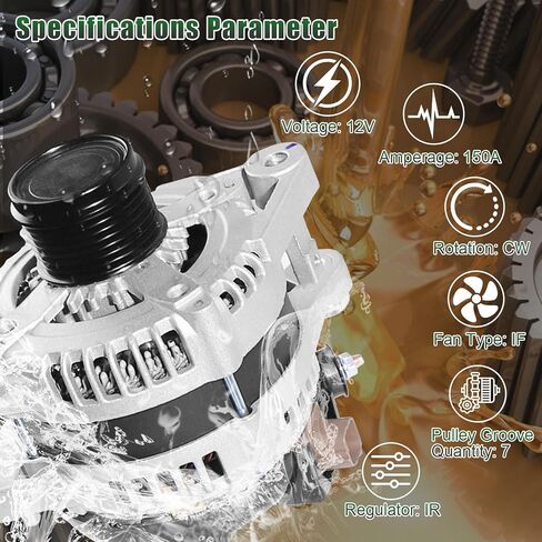 المولد 11326 متوافق مع لكزس ES350 13-18، لـ RX350 10-15، لتويوتا هايلاندر 08-16، لـ RAV4 09-12، لسيينا 07-16، لفينزا 09-16 استبدال مولدات السيارات AL3364X in Kuwait