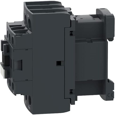 أجهزة استشعار Telemecanique DPE09G7 Easy TeSys IEC Contactor، 3HP، 480V، 120VAC Coil | موصل التدفئة والتهوية وتكييف الهواء والتيار المتردد، والضواغط، ومطابع الطباعة والمزيد مع حامل/مسمار التثبيت DIN-Rail، 1/3HP 115V-1Ph، 1HP 230V-1Ph in Kuwait