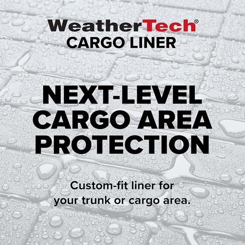 WeatherTech Cargo Trunk Liner for Mitsubishi Outlander - Behind 2nd Row (401450) Black in Saudi Arabia