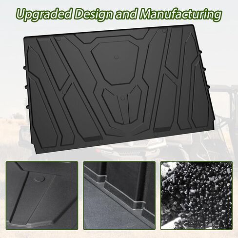 SAUTVS TPE Cargo Bed Mat Liner for CFMOTO UForce 1000/1000 XL 2019-2025, UTV Rear Cargo Bed Mat All Weather Protection Rubber Slush Liner for CFMOTO UFORCE 1000 2019-2025/1000 XL 2022-2025 Accessories in Saudi Arabia