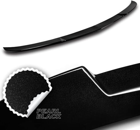Stay-Tuned W-Power ABS Material V-Style Rear Trunk Lid Duckbill Spoiler Wing Compatible with 2021-2025 Acura TLX, Exterior Accessories, Auto Body Kit Replacement Parts (Pearl Black) in Kuwait