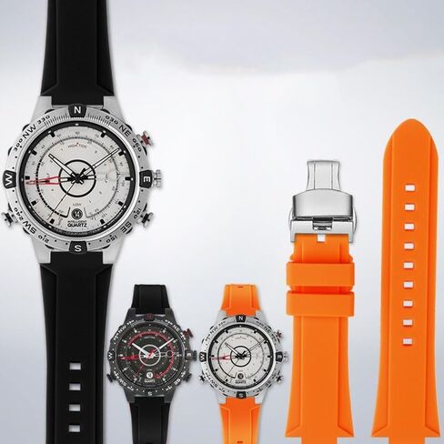 Resin Silicone Watch Band For TIMEX Tide Compass Series T2N721 T2N720 Watch strap Accessories in Saudi Arabia