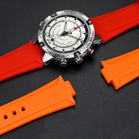Resin Silicone Watch Band For TIMEX Tide Compass Series T2N721 T2N720 Watch strap Accessories in Saudi Arabia