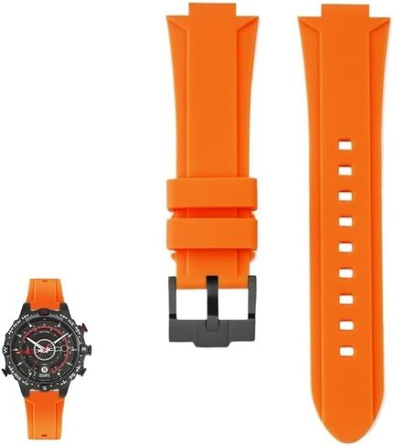 Resin Silicone Watch Band For TIMEX Tide Compass Series T2N721 T2N720 Watch strap Accessories in Saudi Arabia