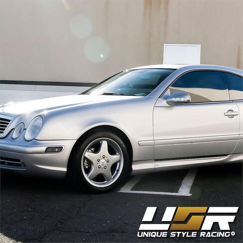 USR DEPO 98-03 W208 CLK مجموعة مصابيح جانبية لمصد الدخان (يسار + يمين) متوافقة مع 1998-2003 Mercedes W208 CLK و1998-2004 R170 SLK in Saudi Arabia