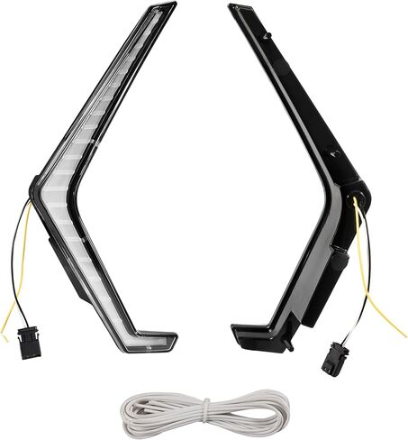 LED Grille Accent Fang Lights for Polaris RZR PRO XP/PRO R/S 2025, Waterproof Turn Signal & Signature Lamps, Replace #2417278, 2417279 in Kuwait