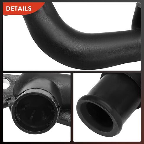 A-Premium Outlet Radiator Coolant Hose Compatible with Volkswagen Jetta 2008-2010/2012-2013, Passat/Passat CC 2010, Golf 2010-2013, Beetle 2012-2016, CC 2010-2017, Eos, GTI & Audi A3, A3 Quattro in Saudi Arabia