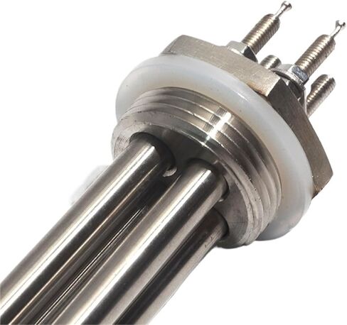 DN25/32mm عنصر تسخين غمر الماء بجهد منخفض 24V/36V/48V مقاومة السخان الشمسي 300W/600W/900W/1.2KW/1.5KW (بدون ملحقات، 24V_900W 200MML 304SS) in Saudi Arabia