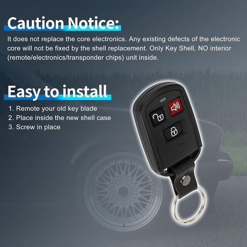 X AUTOHAUX مفتاح شل حالة دخول بدون مفتاح عن بعد مفتاح فوب استبدال القضية لشركة هيونداي سانتا في 2003-2006 لشركة هيونداي إلنترا 2004-2006 3 أزرار OSLOKA-240T OSLOKA-221T OSLOKA-230T in Saudi Arabia