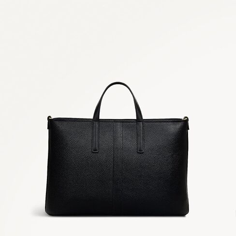 حقيبة RADLEY London Newton Avenue للسيدات متوسطة الحجم بسحاب علوي، باللون الأسود in Saudi Arabia