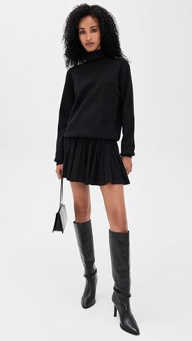 Susana Monaco Women's Oversized Turtleneck Sweater 11" in Saudi Arabia