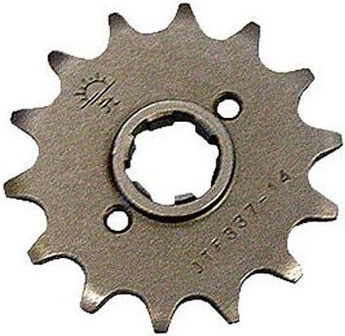 JT Sprockets JTF1309.14 14T ضرس أمامي فولاذي، أسود in Saudi Arabia
